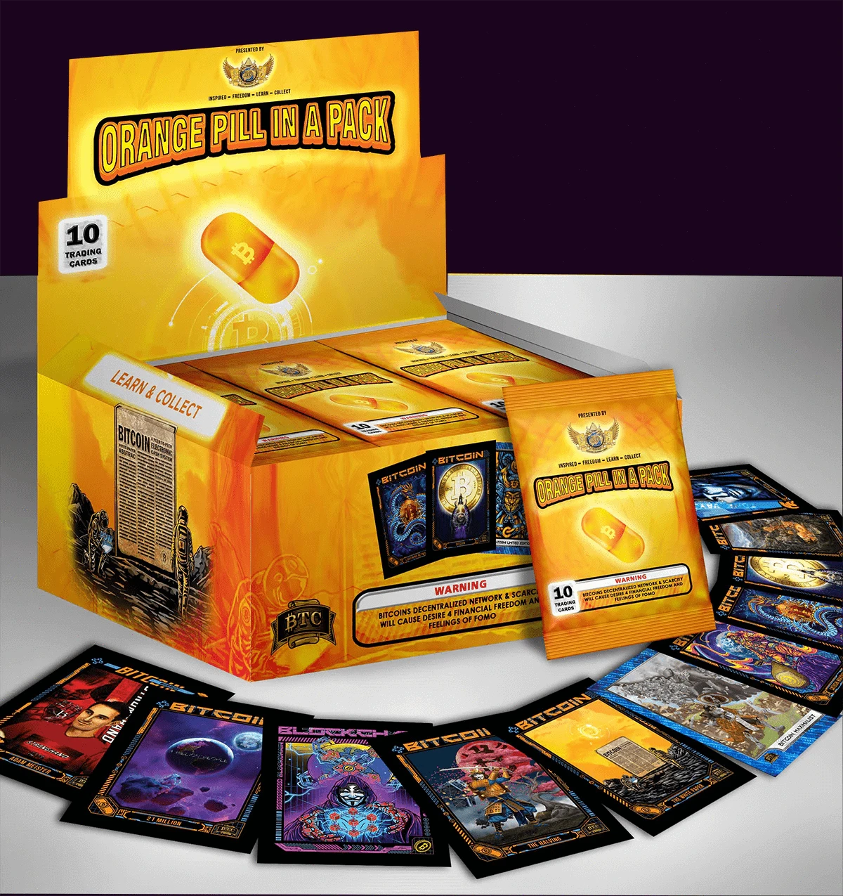 Series One - Orange Pill In A Pack - Box