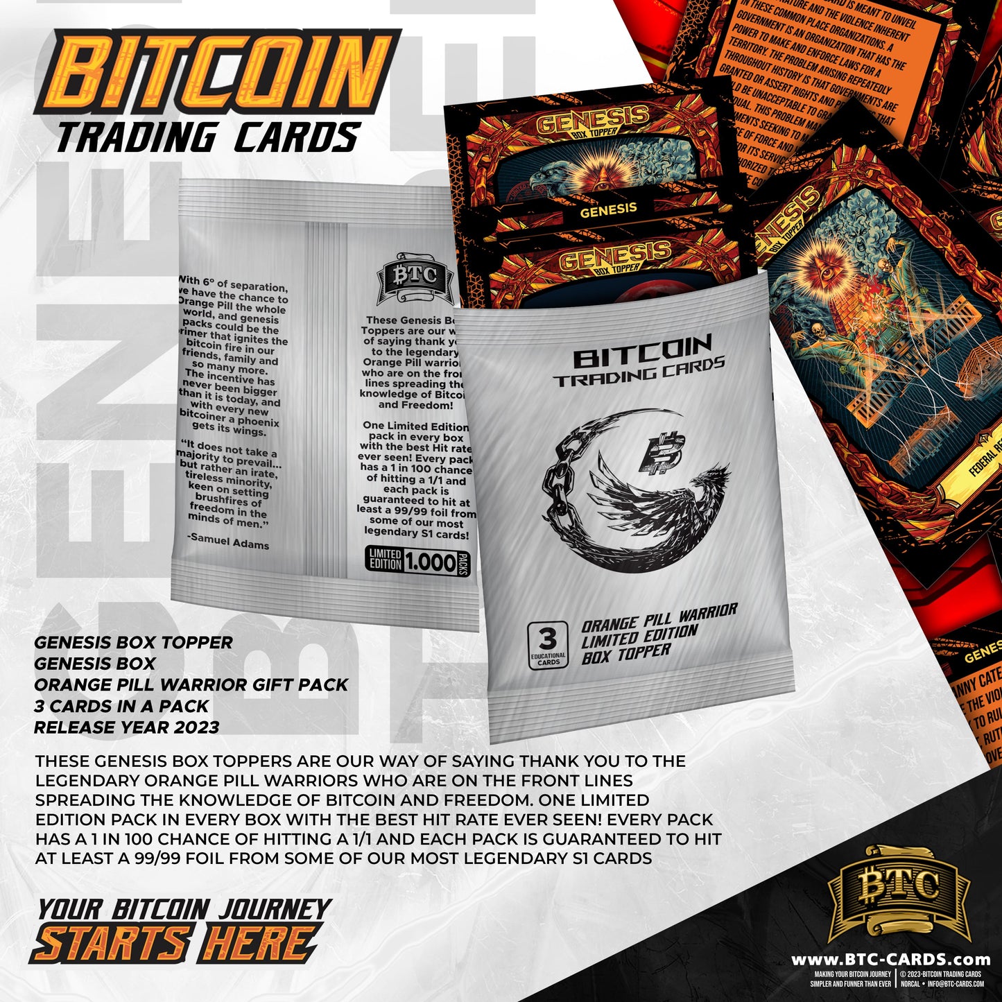 Genesis Box - x100 Packs + Limited Edition Box Topper Pack