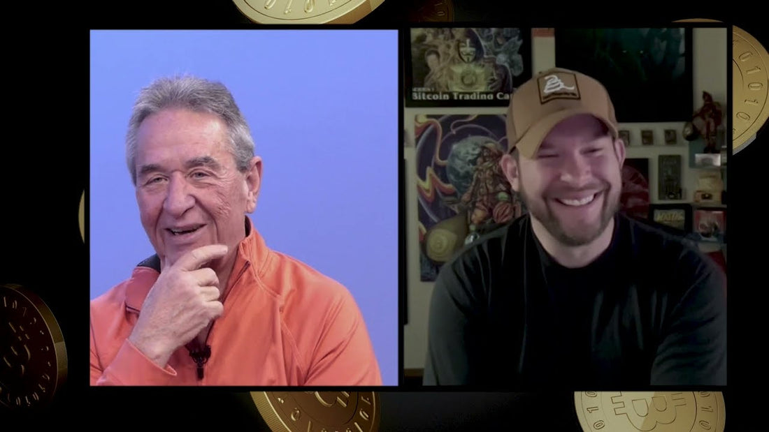 Gary Leland Host of Bitcoin Boomer Show continues his discussion with Alladan of BTC Trading Cards.