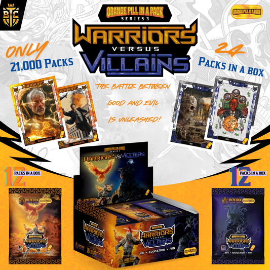 OPP - Series 3 Warriors Vs Villains Hobby Box - PreOrder