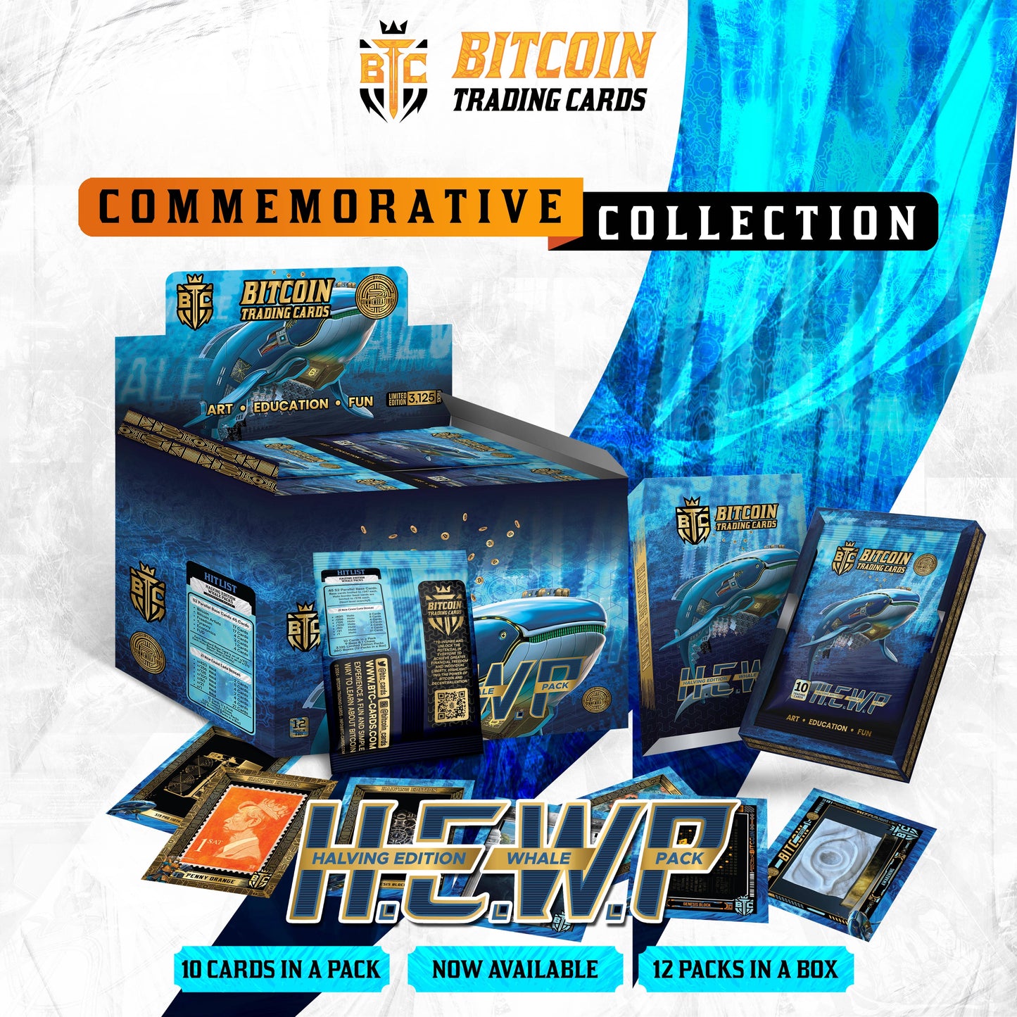 Halving Edition Whale Packs - Bitcoin Freedom Art