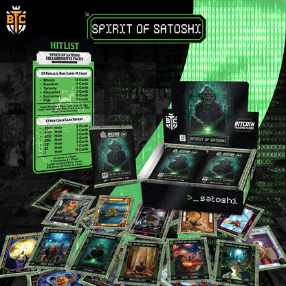 Spirit of Satoshi Collaborative Booster Packs - LE 5005 Packs - BTCTC