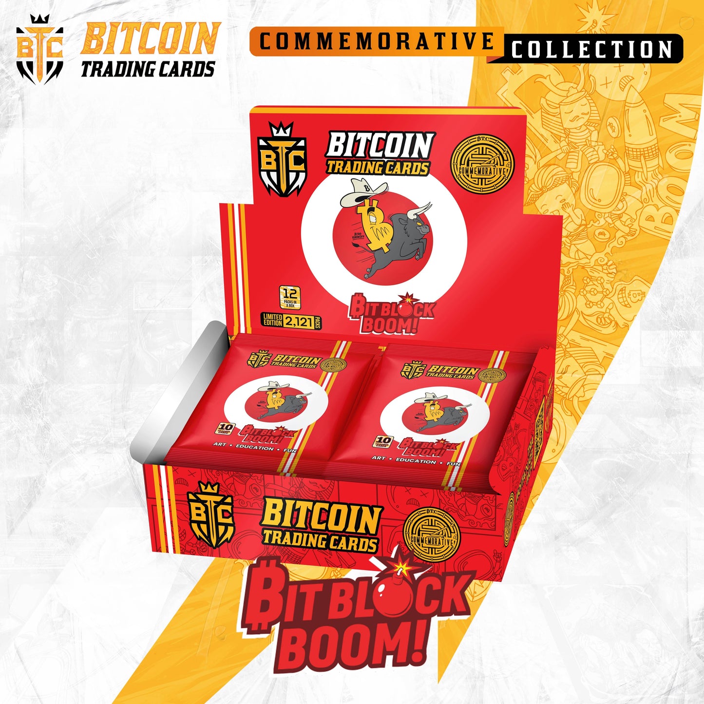 BitBlockBoom! 2024 LE Commemorative Hobby Boxes - BTCTC