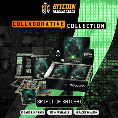 Spirit of Satoshi Collaborative Hobby Boxes - Bitcoin Freedom Art