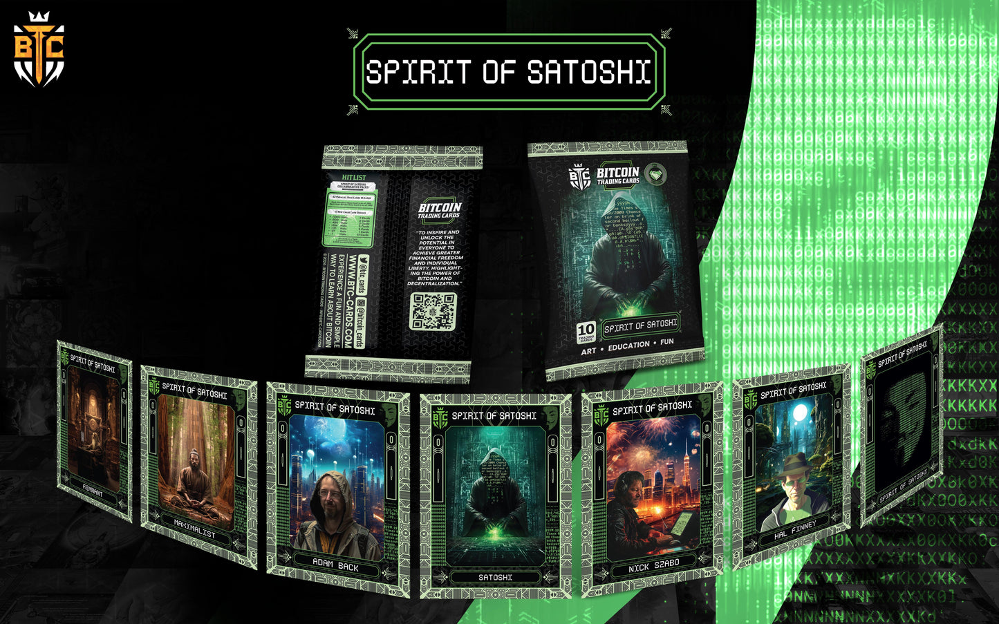 Spirit of Satoshi Collaborative Hobby Boxes - Only 417 Boxes - BTCTC