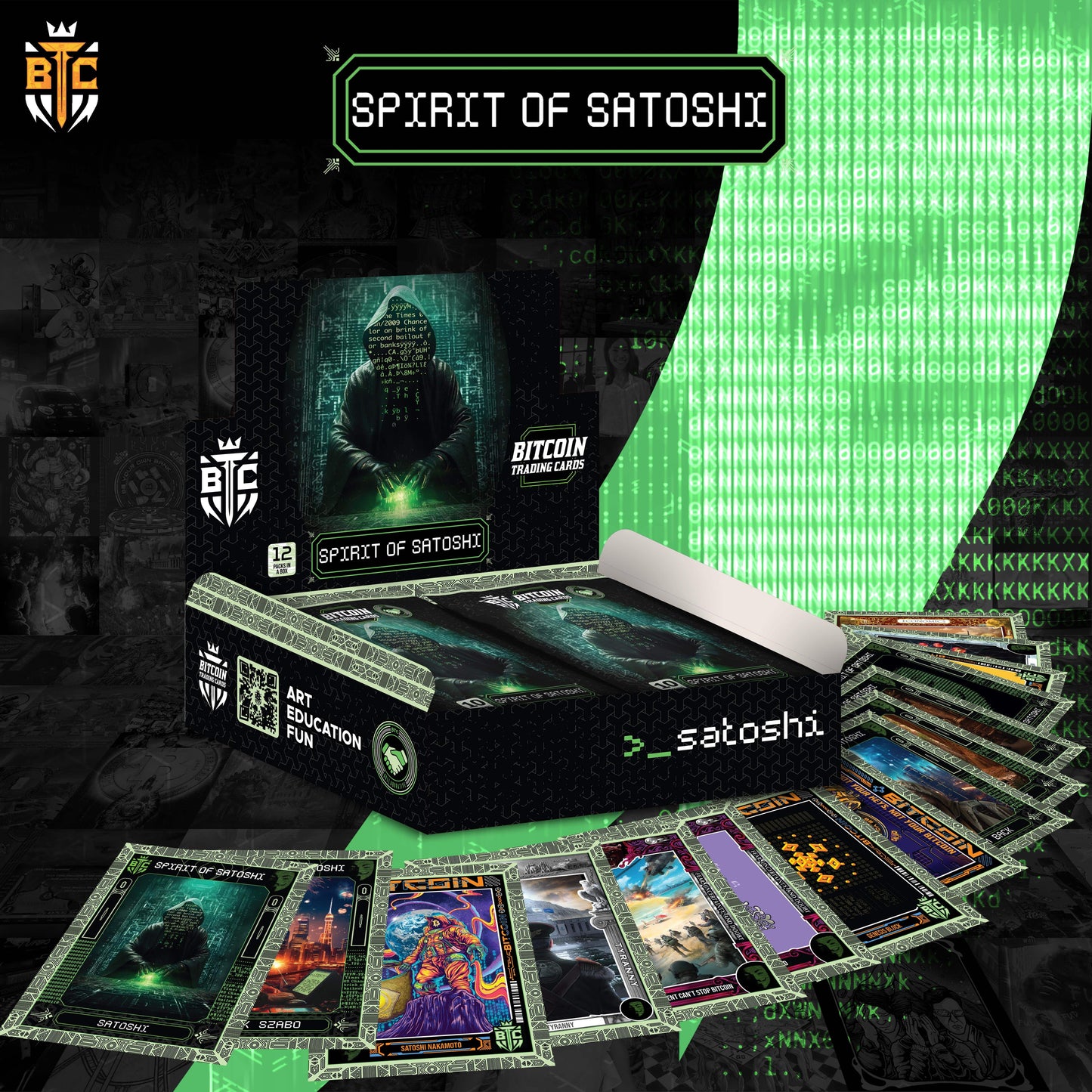 Spirit of Satoshi Collaborative Hobby Boxes - Only 417 Boxes - BTCTC