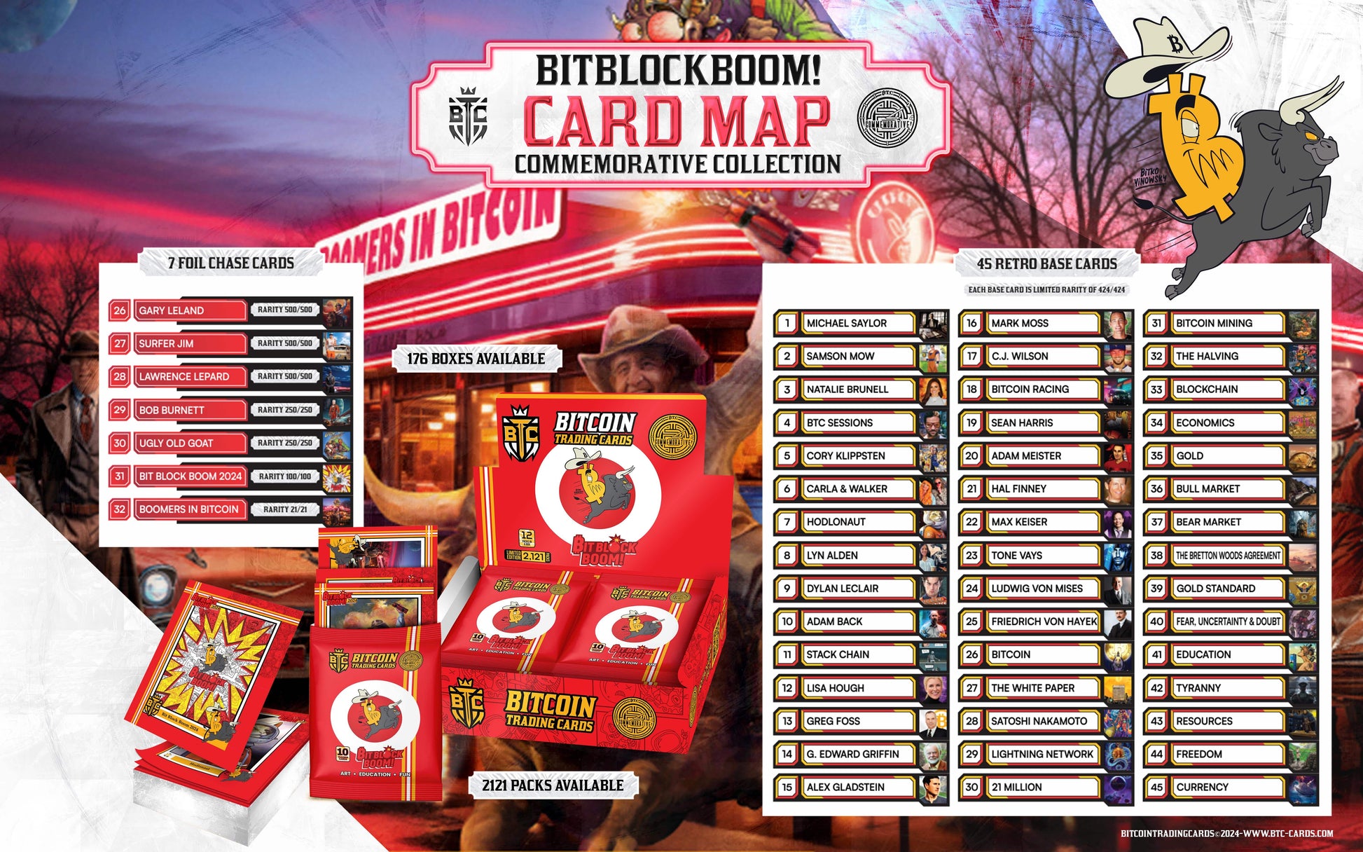 BitBlockBoom! 2024 LE Commemorative Hobby Boxes - BTCTC