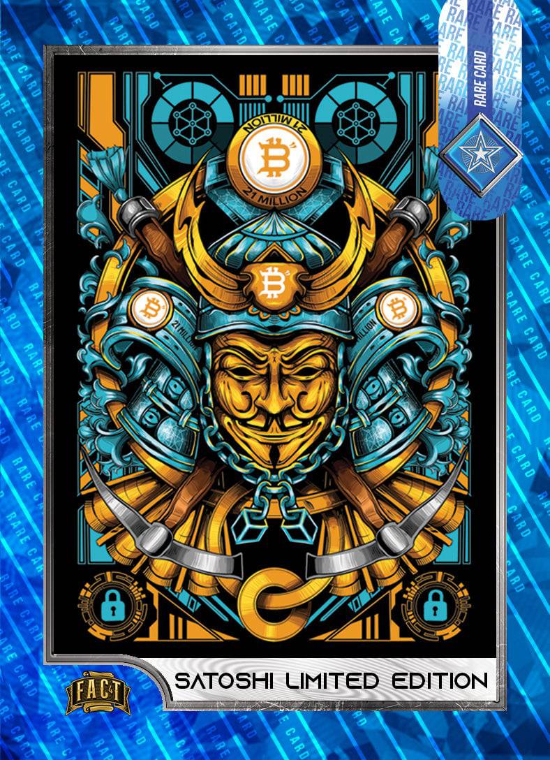 Series One - Orange Pill In A Pack - Hobby Box - Bitcoin Freedom Art