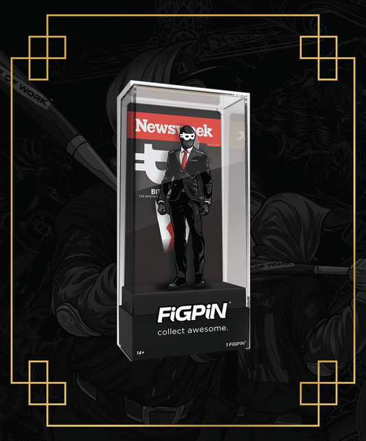 FiGPiN Satoshi Nakamoto - LE 1200 PCS