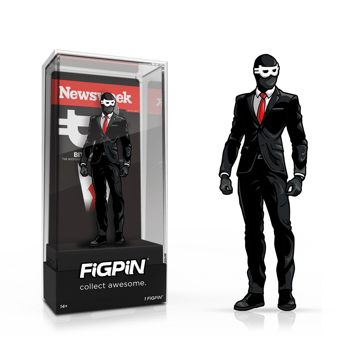 FiGPiN Satoshi Nakamoto - LE 1200 PCS