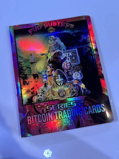 Limited Edition Series 2 Card Binder - Bitcoin Freedom Art