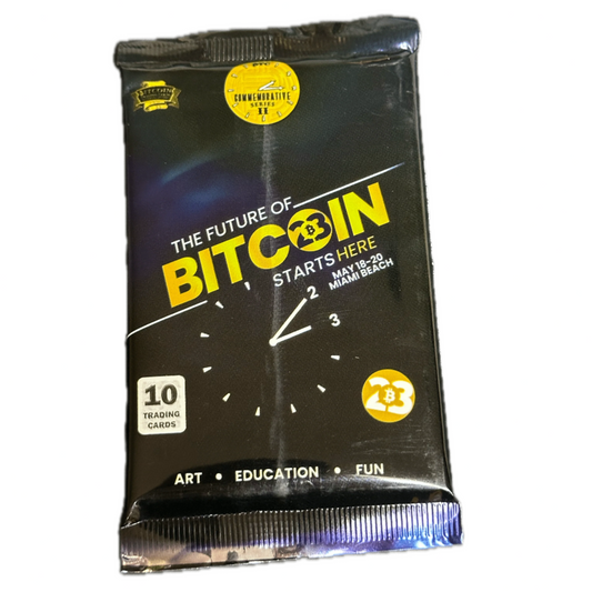 Bitcoin 2023 Commemorative Booster Packs  - Only 2,100 Packs - BTCTC