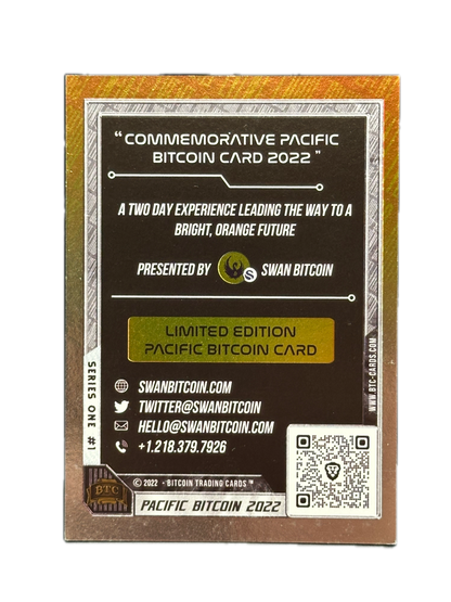 Pacific Bitcoin 22 - Commemorative Booster packs - BTCTC