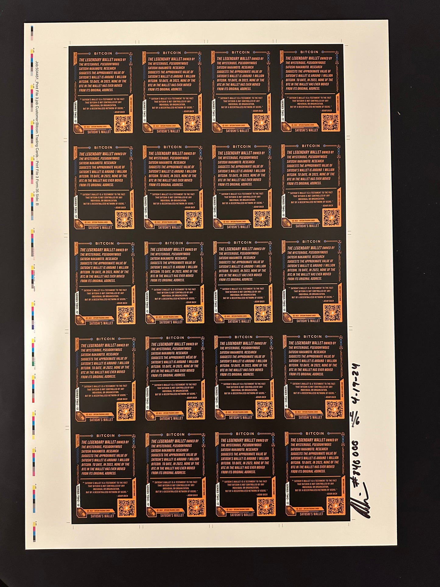 Uncut Sheet: OPP Series 2 FUD Busters