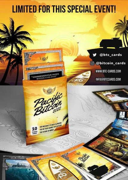 Pacific Bitcoin 22 - Commemorative Booster packs - BTCTC