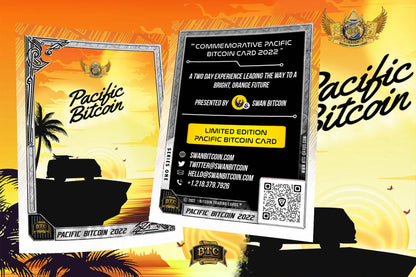 Pacific Bitcoin 22 - Commemorative Booster packs - Bitcoin Freedom Art