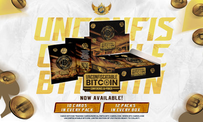 UnConfiscatable 2023 Commemorative Hobby Boxes - 12 Packs in a Box - Only 176 Boxes - BTCTC