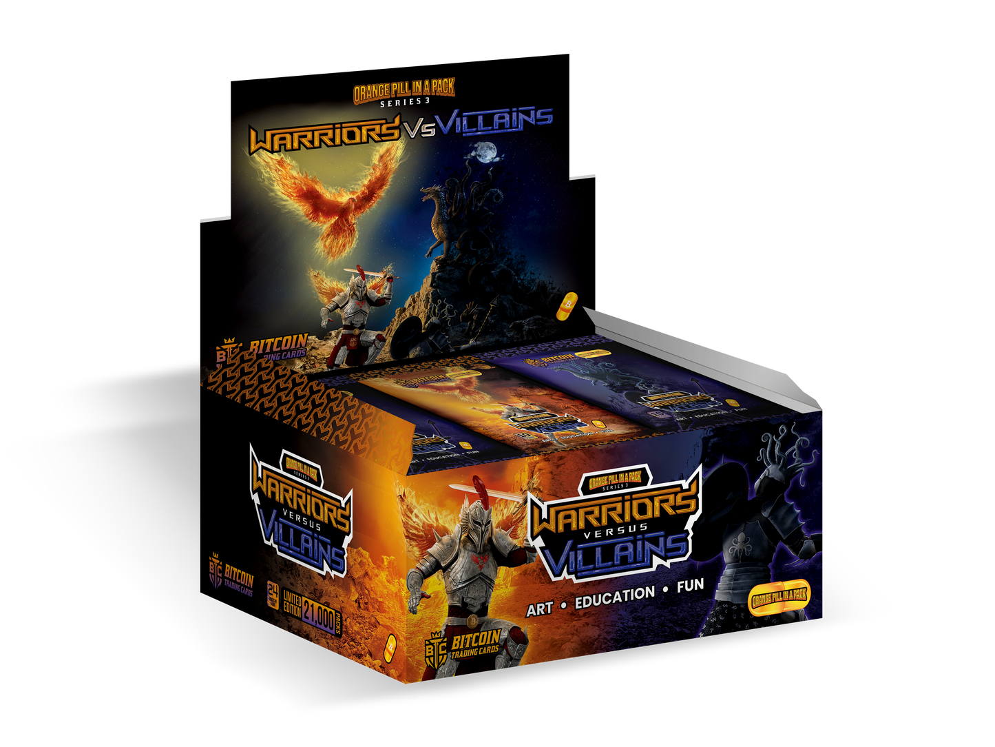 OPP - Series 3 Warriors Vs Villains Hobby Box - PreOrder