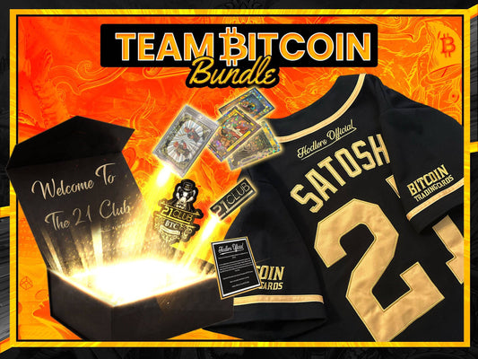 21 Club Merch - Team BTC Jersey Collection & BTC Pins