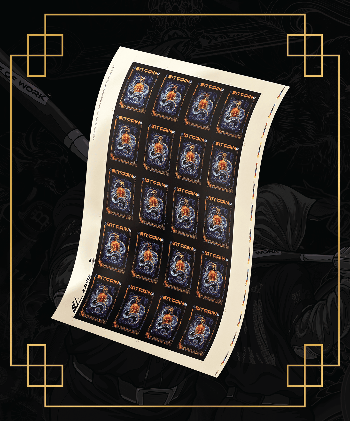 MYSTERY Uncut Sheet: OPP Series 2 FUD Busters